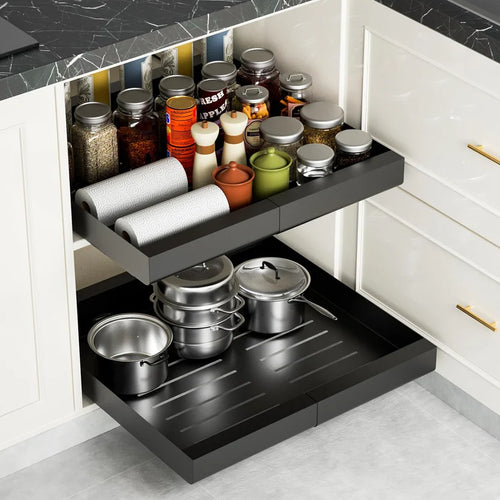 Multipurpose Pull-Out Cabinet Organizer