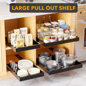 Multipurpose Pull-Out Cabinet Organizer