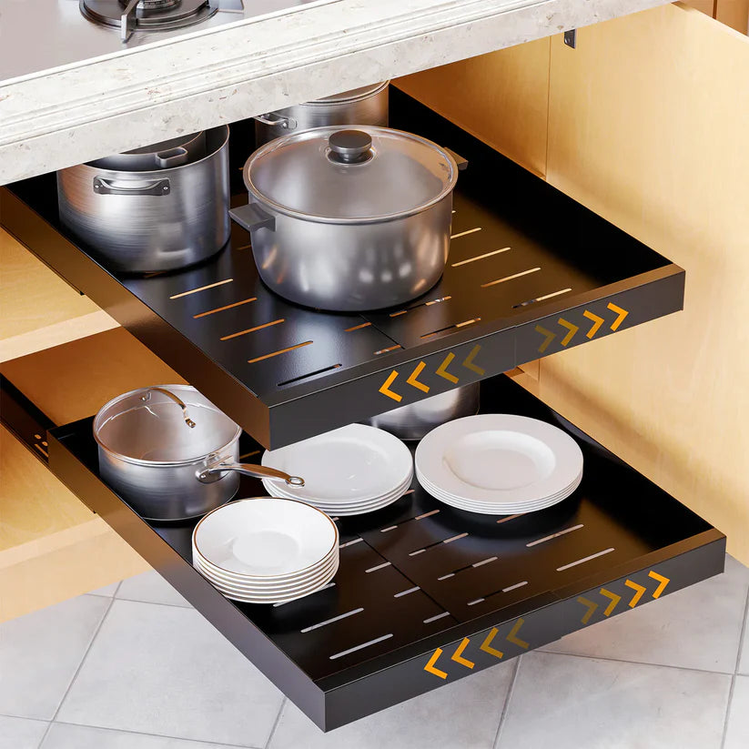 Multipurpose Pull-Out Cabinet Organizer