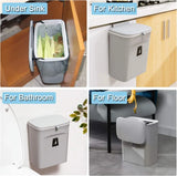 Wall Mounted Portable Mini Garbage Bins