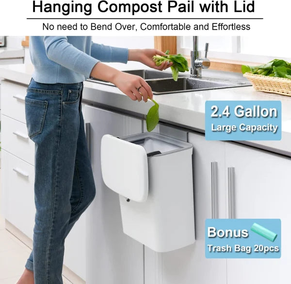 Wall Mounted Portable Mini Garbage Bins