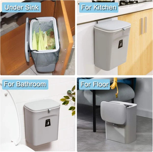 Wall Mounted Portable Mini Garbage Bins