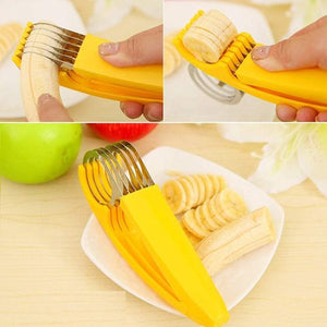 Multifunctional Stainless Steel Banana Slicer