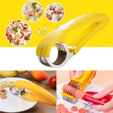 Multifunctional Stainless Steel Banana Slicer