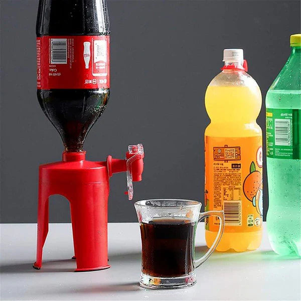 Hand-Pressed Coke Bottle Dispenser