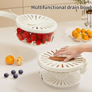 Multifunctional Fruit And Vegetable Washing Bowl