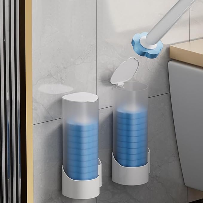 Disposable Toilet Brush Set