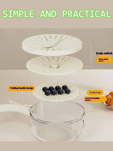 Multifunctional Fruit And Vegetable Washing Bowl