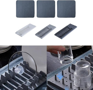 Kitchen Counter Drain Racks With Mats