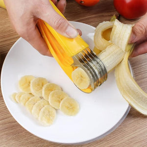 Multifunctional Stainless Steel Banana Slicer