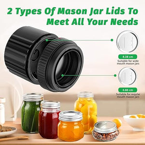 Electric Mason Jar Vacuum Sealer