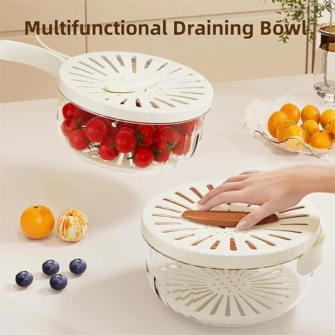 Multifunctional Fruit And Vegetable Washing Bowl