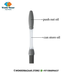 Silicone Round Head Basting  BBQ Oil Brush