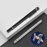 Creative Metal Magnetic Pen Decompression Toy Gel Pen Multifunction Fidget Touch Pen School Office Writing Gifts Stationery